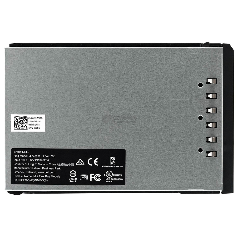 66XHV DELL FLEX BAY MODULE M.2 TO SAS WITHOUT SSD FOR PRECISION T-SERIES T5820 T7820 T7920 - 066XHV, DPWC700	