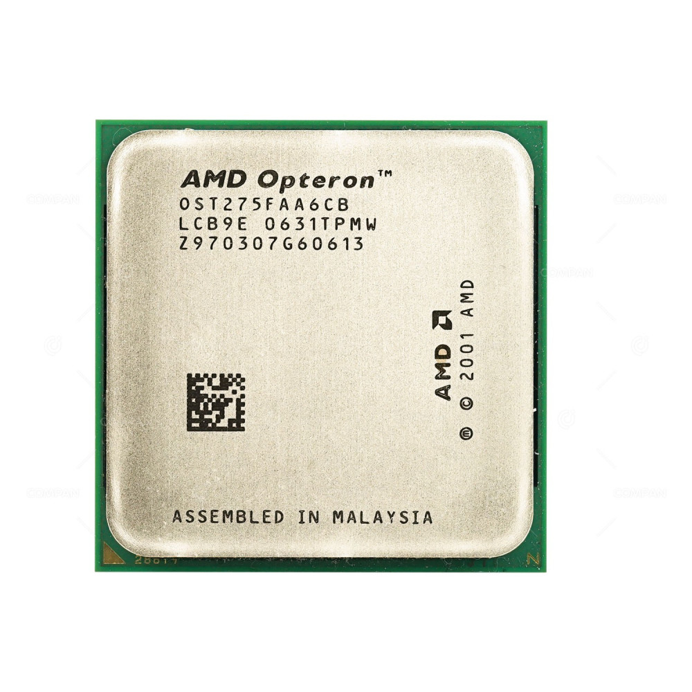 OST275FAA6CB AMD  OPTERON 275 2-CORE 2.2 GHZ 2MB CACHE  68W CPU LCB9E