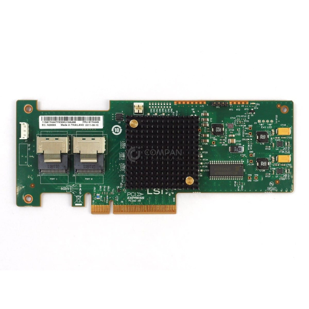 81Y4449 IBM SERVERAID M1115 6G SAS/SATA CONTROLLER -