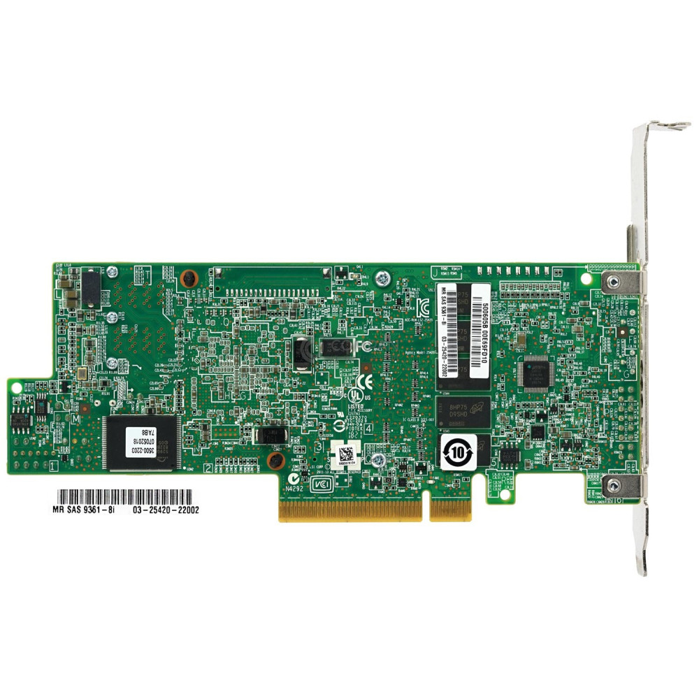 03-25420-22002 LSI LOGIC 9361-8I 12GB/S PCI-E 8-PORT CONTROLLER 9361-8I