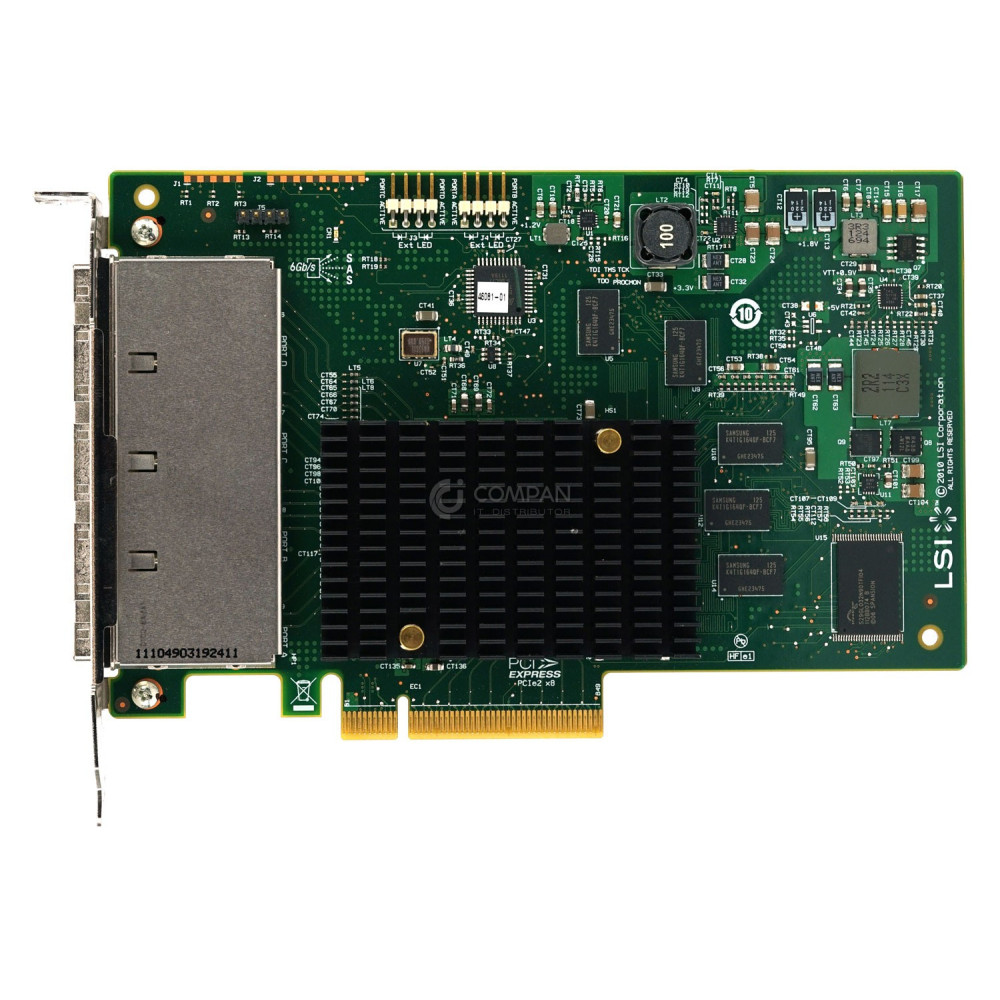 H3-25379-01F LSI 16PORT 6GB SAS SATA HBA CONTROLLER ADAPTER SAS9201-16E