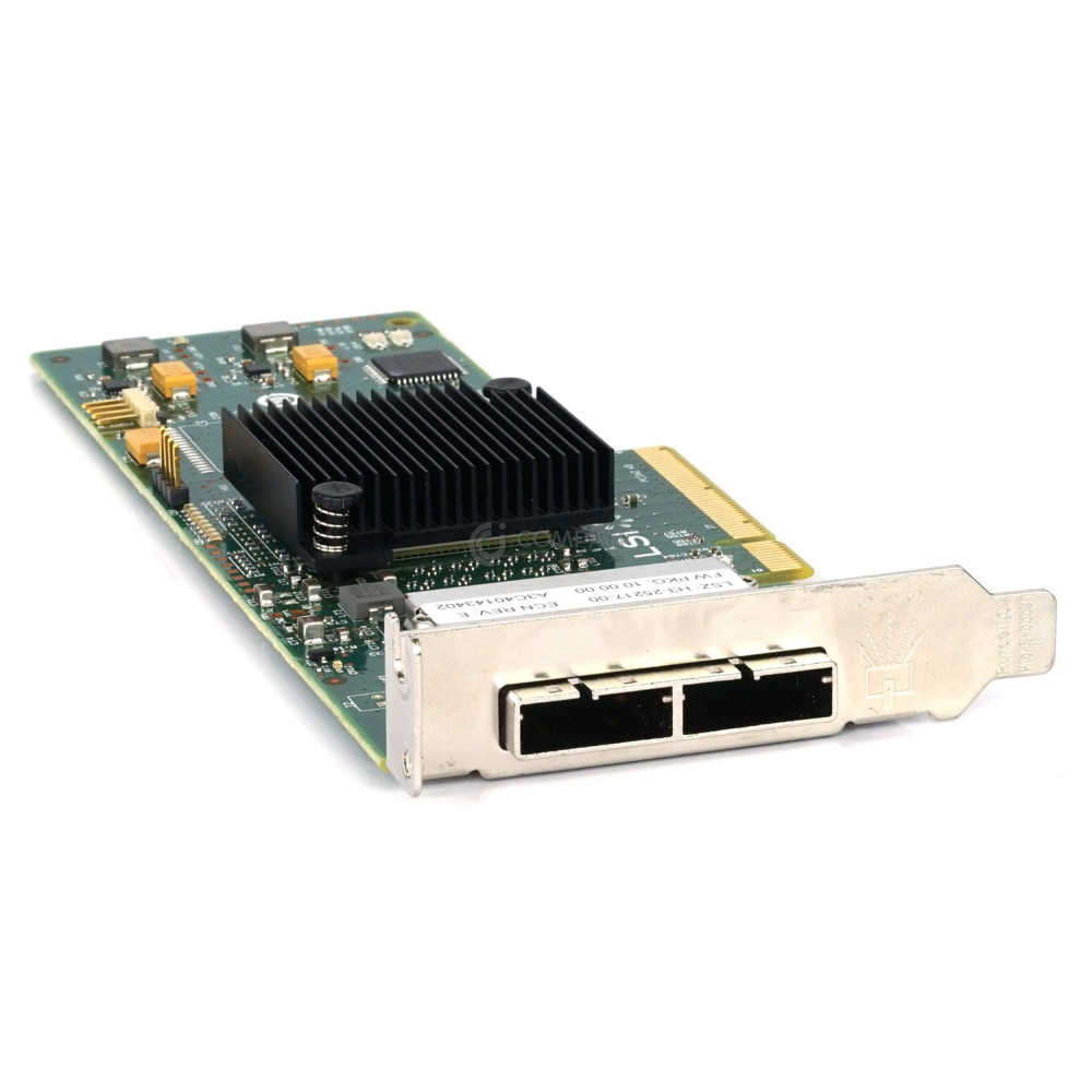 SAS9200-8E LP LSI LOGIC SAS 9200-8E 8 PORT PCI-E SAS  CONTROLLER LOW PROFILE -