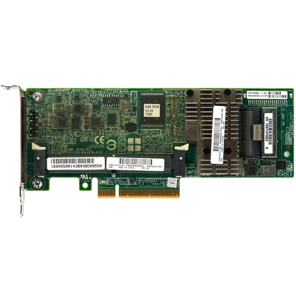 749797-001 LP HP SMART ARRAY DUAL PORT P440 0GB FBWC 12GB PCI-E SAS CONTROLLER LOW PROFILE  726821-B21