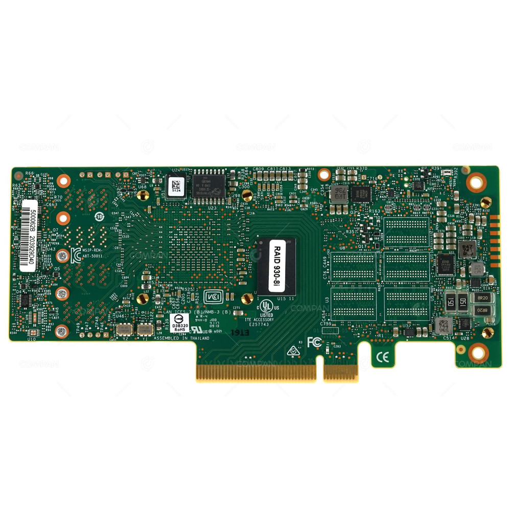 01KN507 LENOVO 930-8I 12GB SATA SAS PCIE 3.0 X8 2GB FLASH RAID CONTROLLER FOR THINKSYSTEM