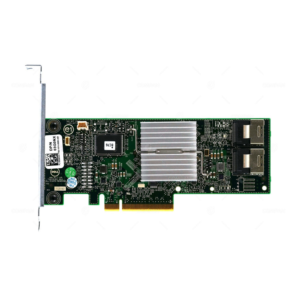 3G0NX DELL PERC H310  6G SAS DUAL PORT RAID CONTROLLER G12