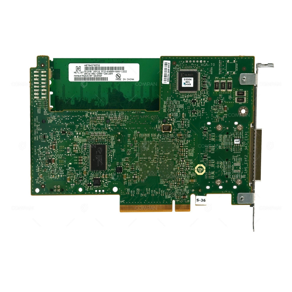 87V49 DELL PERC H800 2-PORT SFF-8088 6G SAS RAID CONTROLLER WITH 512 MB CACHE