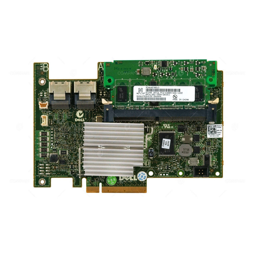 K883J DELL PERC H700 6G SAS RAID CONTROLLER WITH CACHE 512MB FOR POWEREDGE T310 T410 T610 T710 R310 R410 R415 R510 R610 R710 R715 R810 R815 R910 G11