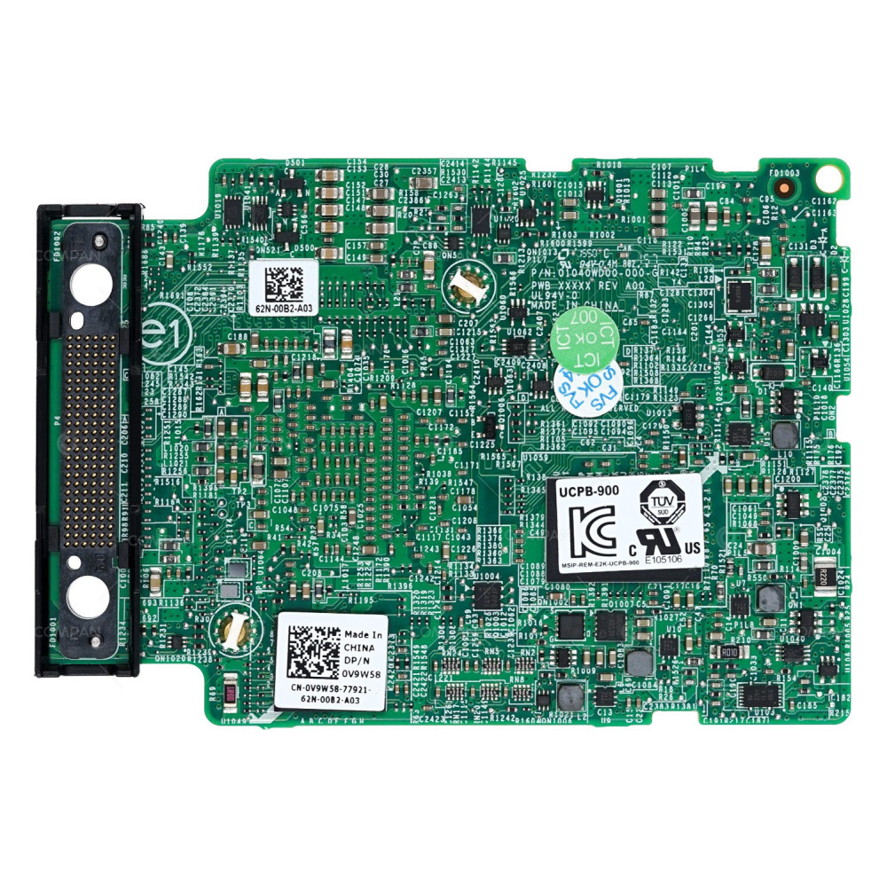 V9W58 DELL PERC H730 1GB NV CACHE MINI BLADE 12GB/S SAS FX2 - SUPPORTS 6GB/S SATA PCI-E 3.0 RAID CONTROLLER  FOR POWEREDGE FC630 FC830 FX2 G13