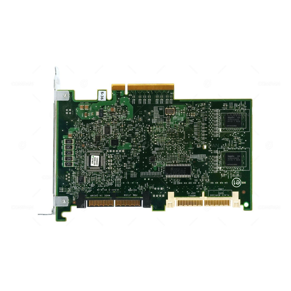YW946 DELL PERC 6/I DUAL CHANNEL 256MB PCI-E SAS RAID CONTROLLER FOR POWEREDGE 1950 2950 2970