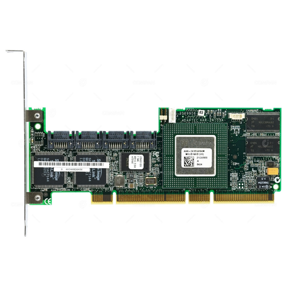 AAR-2410SA ADAPTEC PCI-X QUAD PORT  SATA CONTROLLER