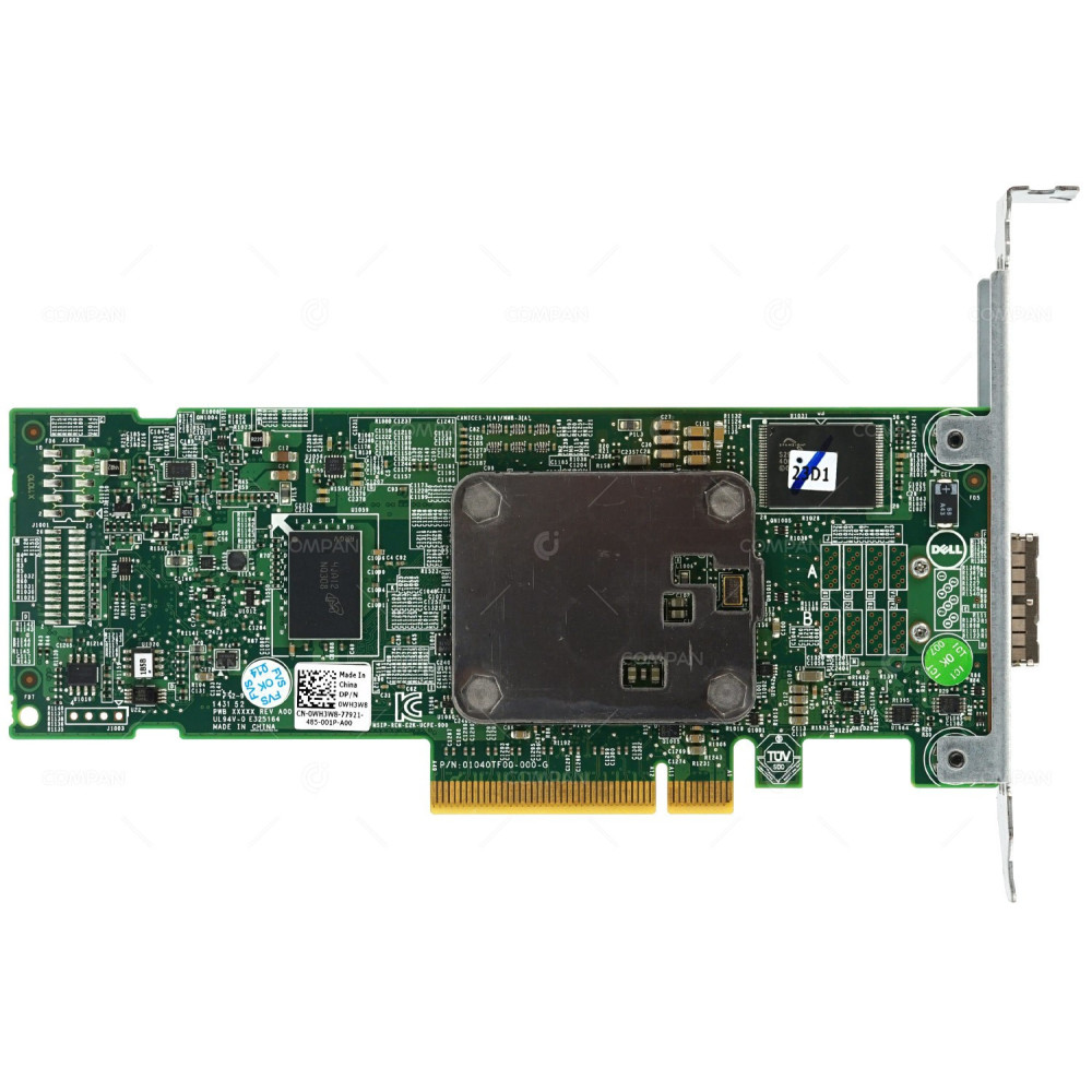 WH3W8 DELL PERC H830 8-PORT 2GB NV CACHE SAS 12G SATA 6G PCIE 3.0 X8 RAID CONTROLLER 0WH3W8,