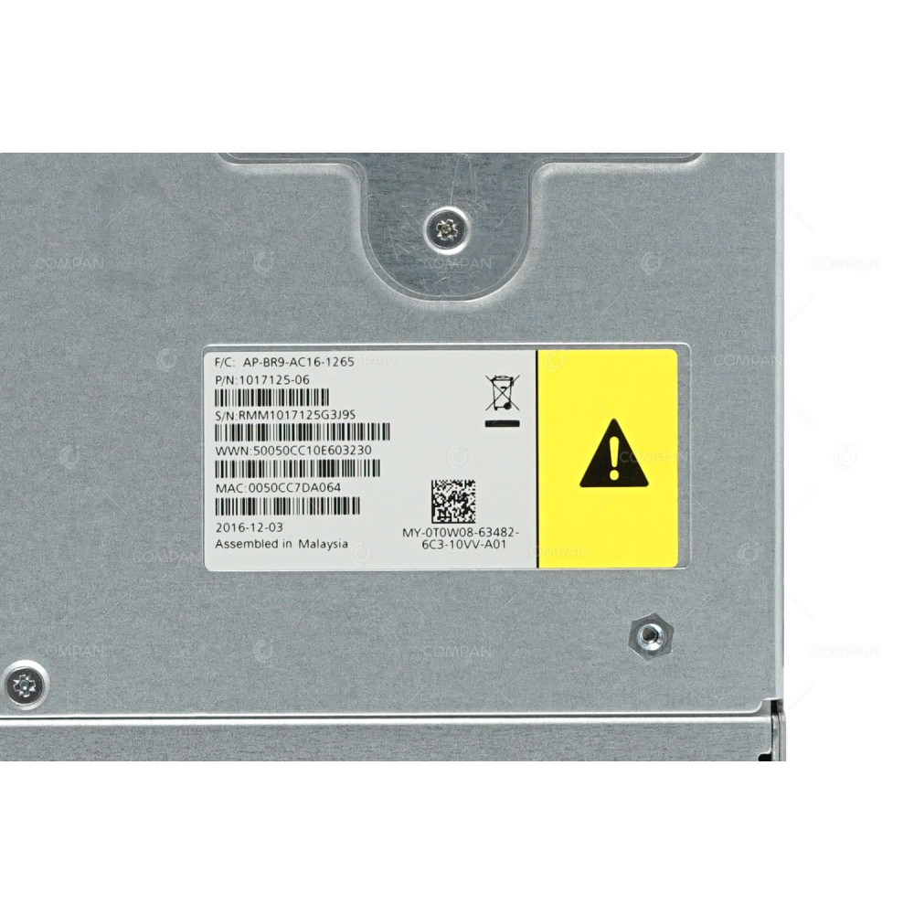 T0W08 DELL TYPE A 16G-FC-2 CONTROLLER MODULE FOR DELL COMPELLENT