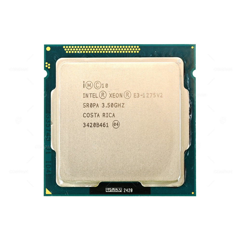 SR0PA INTEL XEON E3-1275 V2 4 CORE 3.50GHZ 8MB 77W PROCESSOR CACHE