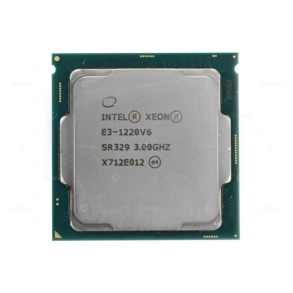 SR329 INTEL XEON E3-1220 V6 3.00GHZ 4CORE 8MB CACHE