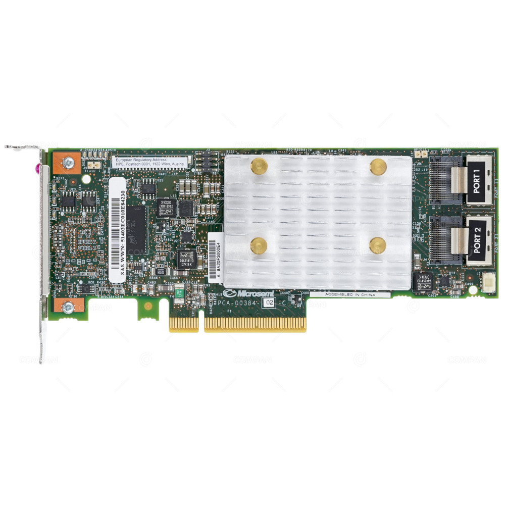 836269-001 LP HP P408I-P SR 12GB SAS 6G SATA PCIE 3.0 X8 SMART ARRAY CONTROLLER WITH 2GB CACHE G10 830826-001