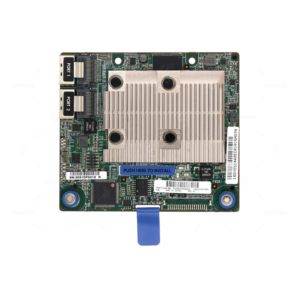 871040-001 HP SMART ARRAY P408I-A SR LH CONTROLLER FOR DL560 G10 869081-B21, 869103-001, P408I-A