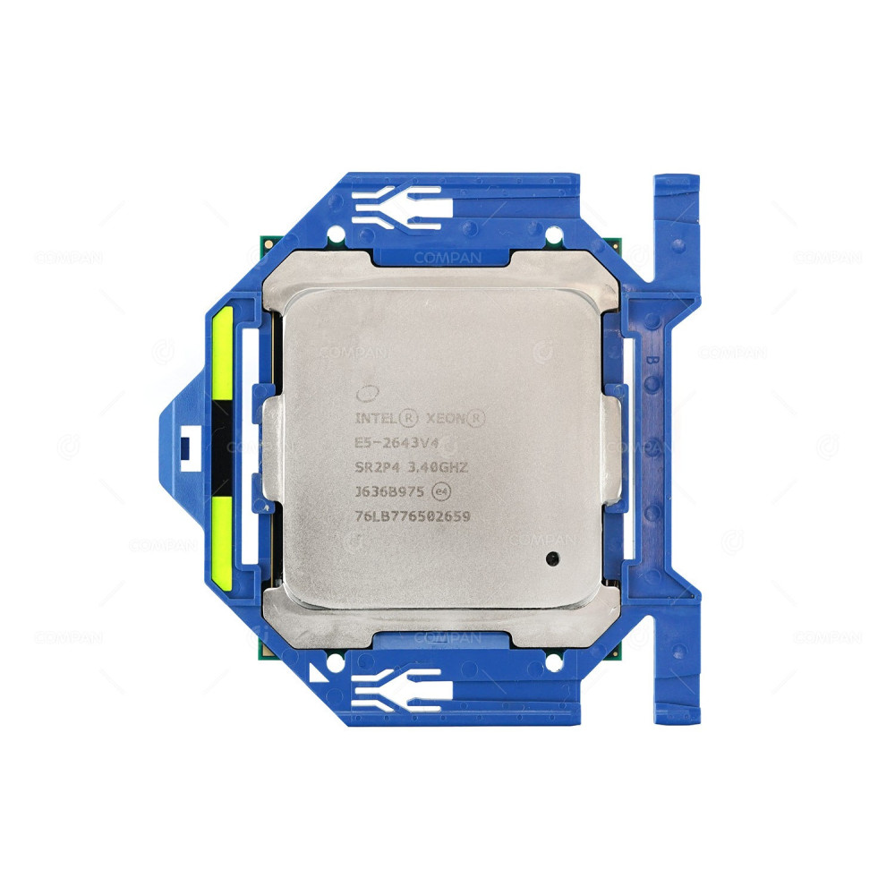 835612-001 HP INTEL XEON E5-2643 V4 3.40GHZ  6 CORE 20MB CACHE 135W LGA2011-33 SR2P4 SR2P4