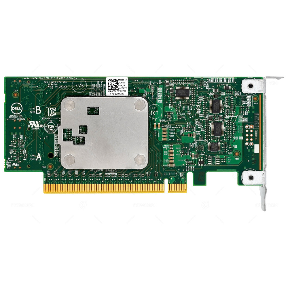 CDC7W LP DELL CONTROLLER NVME SSD EXTENDER ADAPTER V2 PCIE LOW PROFILE 0CDC7W