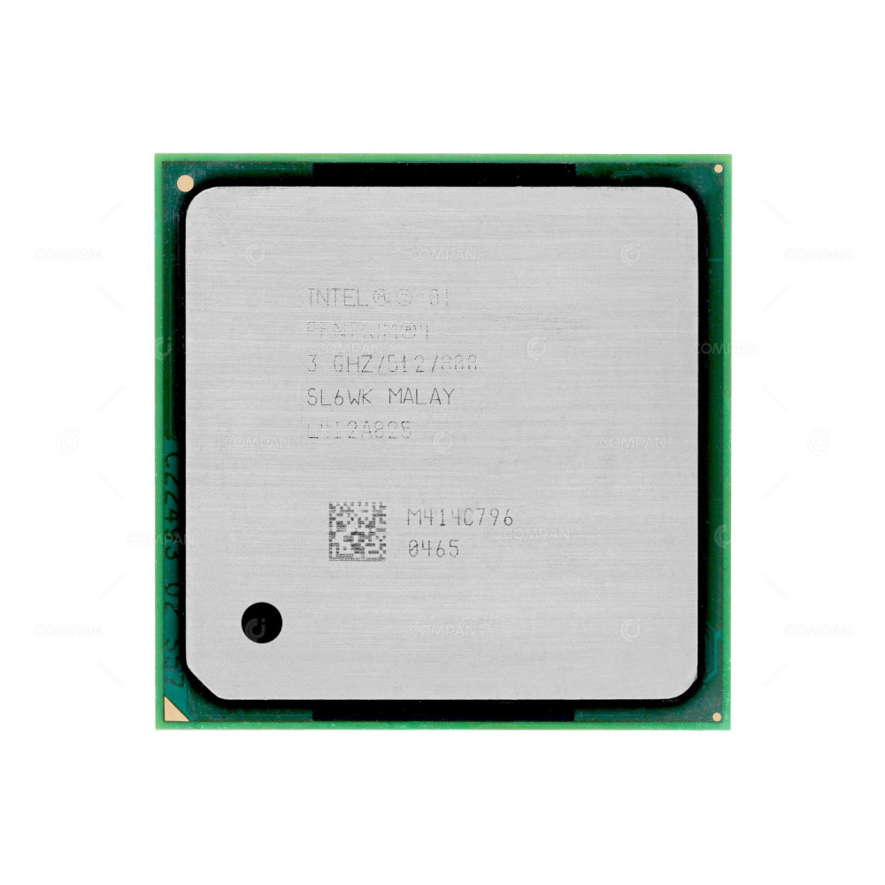 SL6WK INTEL PENTIUM  4 3.00GHZ 512KB 800MHZ SOCKET 478 CACHE -