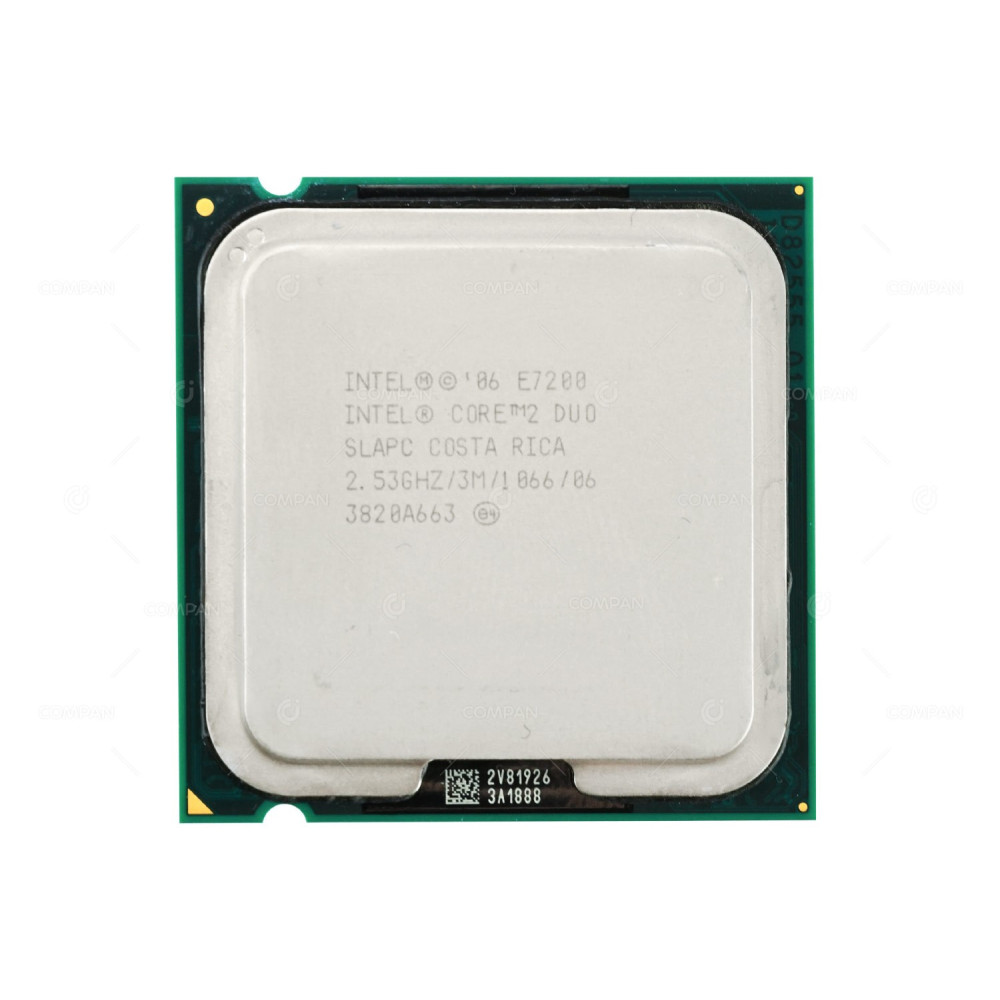 SLAPC INTEL CORE 2 DUO E7200 2 CORE 2.53GHZ 3MB LGA775 CACHE