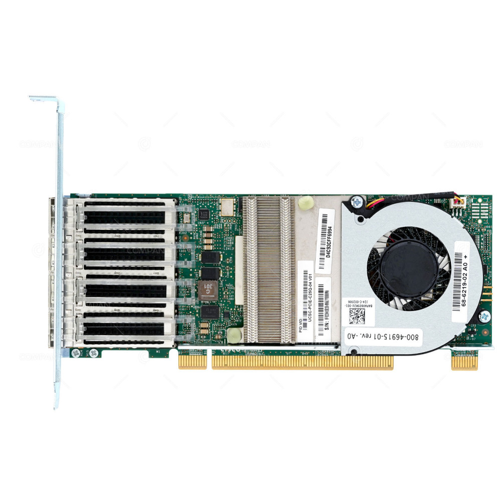 UCSC-PCIE-C25Q-04 CISCO QUAD PORT 10GB 25GB SFP28 VIC CONTROLLER PCIE 68-6219-02, 800-46915-01