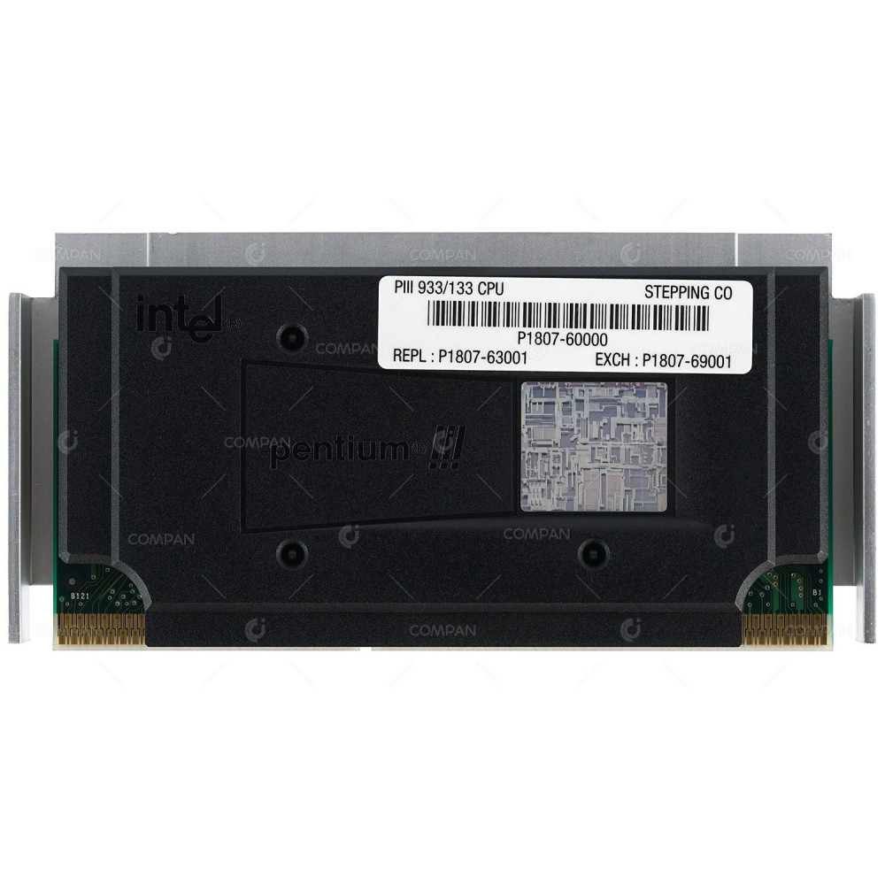 P1807-63001 INTEL PENTIUM III 933MHZ 256KB 133MHZ CACHE CPU P1807-60000