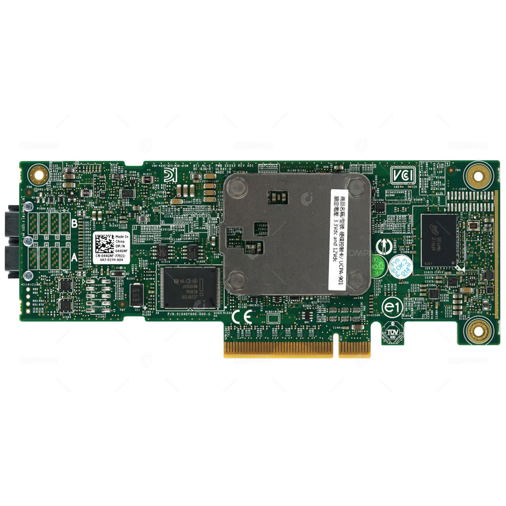 44GNF NO BRACKET  DELL SAS SATA RAID CONTROLLER PERC H730 12GBS PCI-E 3.0 X8 NV CACHE 1GB NO BRACKET