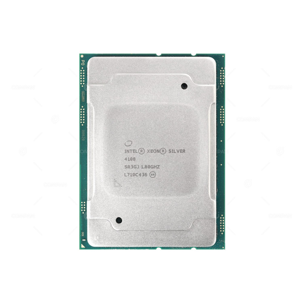 SR3GJ INTEL XEON SILVER 4108 1.80GHZ 8-CORE 11MB L3 CACHE 85W LGA3647
