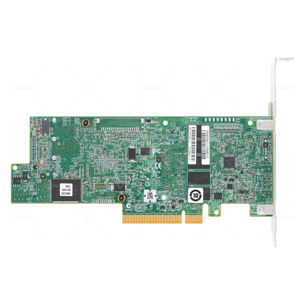 03-25420-11C  LSI MR SAS 9361-8I 12G RAID CONTROLLER PCIE 3.0 X8 8X SAS SATA THROUGH 2X SFF-8643 MINI-SAS HD-4I