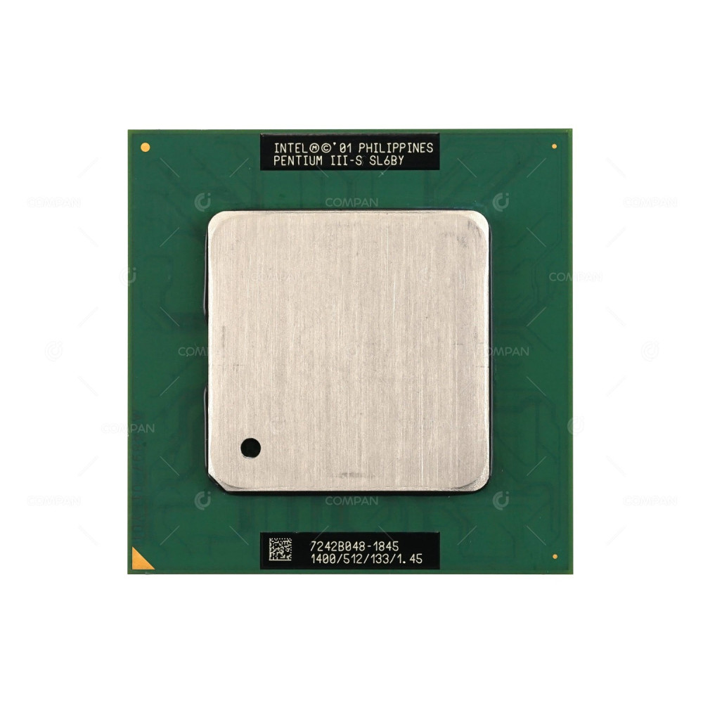 SL6BY INTEL PENTIUM III 512KB 1.4 GHZ-S  1-CORE 32.2W 370 SOCKET L2 CACHE -