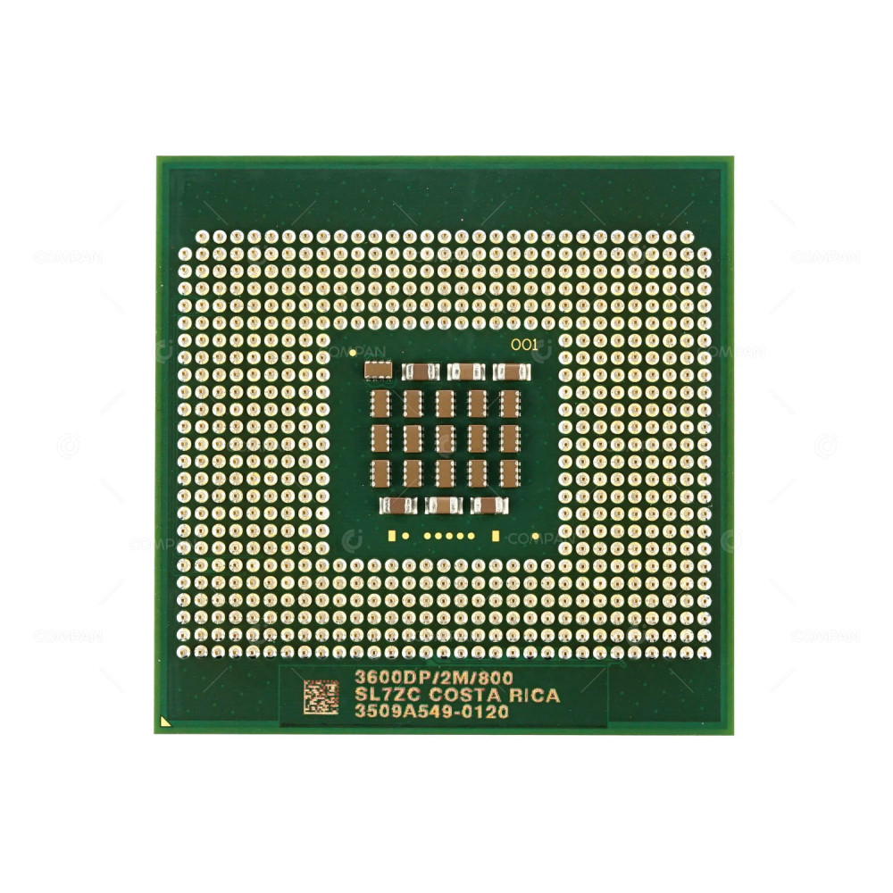 SL7ZC INTEL XEON 3600DP 3.6GHZ 2MB 800MHZ CACHE CPU