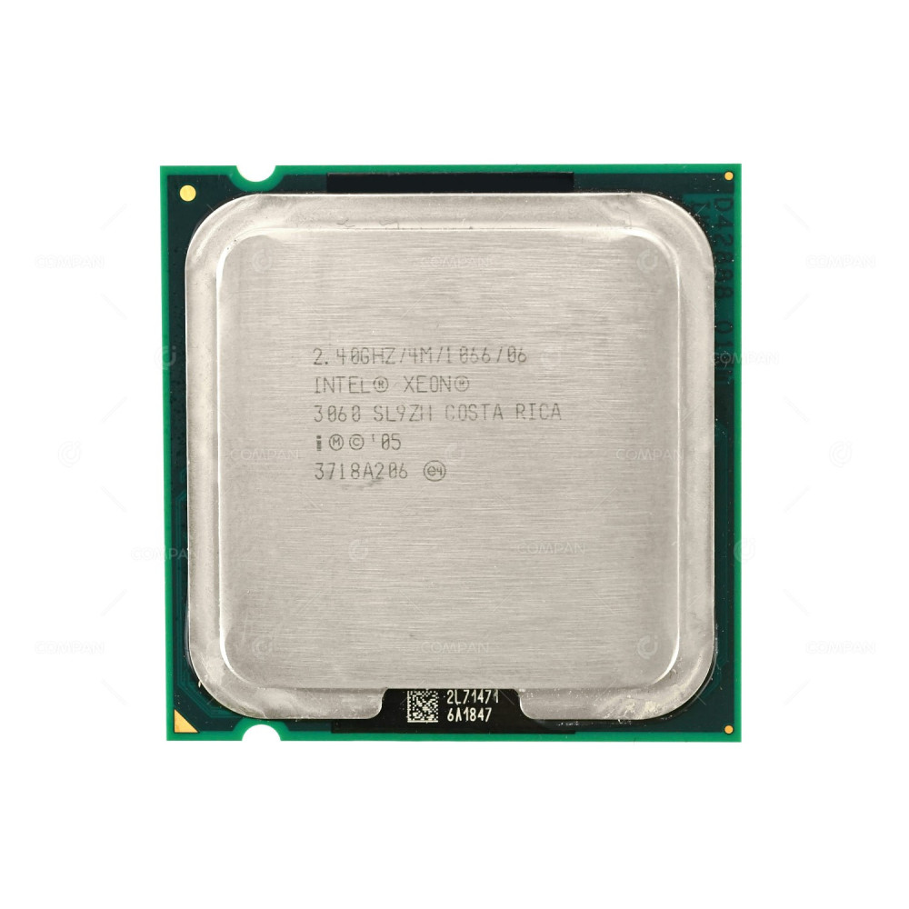SL9ZH INTEL XEON 3060 2.40 GHZ 2CORE 4MB CACHE 65W SOCKET LGA775