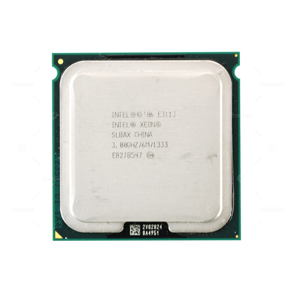 SLBAX INTEL XEON E3113 3.00GHZ 2CORE 6MB CACHE 65W SOCKET LGA771 SLBAX - -
