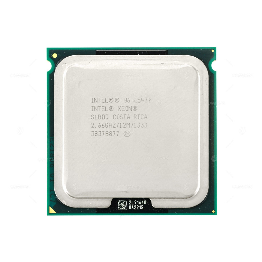 SLBBQ INTEL XEON L5430 2.66GHZ 4CORE 12MB CACHE 50W SOCKET LGA771