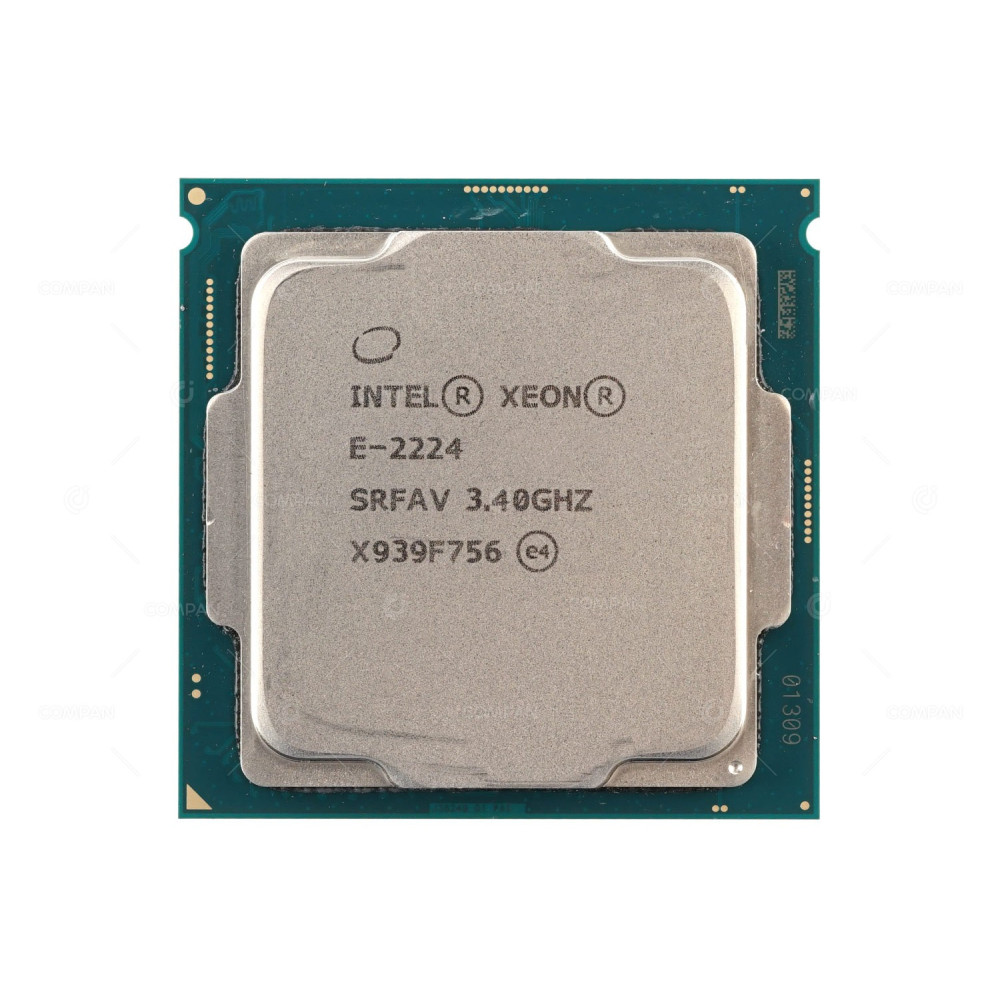 SRFAV INTEL XEON E-2224 4 CORE 3.40 GHZ 8MB CACHE CPU P17138-L21, CM8068404174707, BX80684E2224