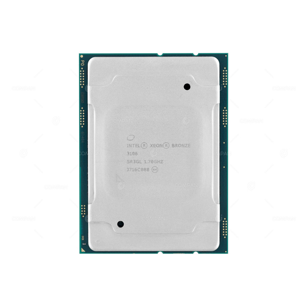 SR3GL INTEL XEON BRONZE 3106 1.70 GHZ / 8-CORE / 11MB CACHE / 85W / LGA3647