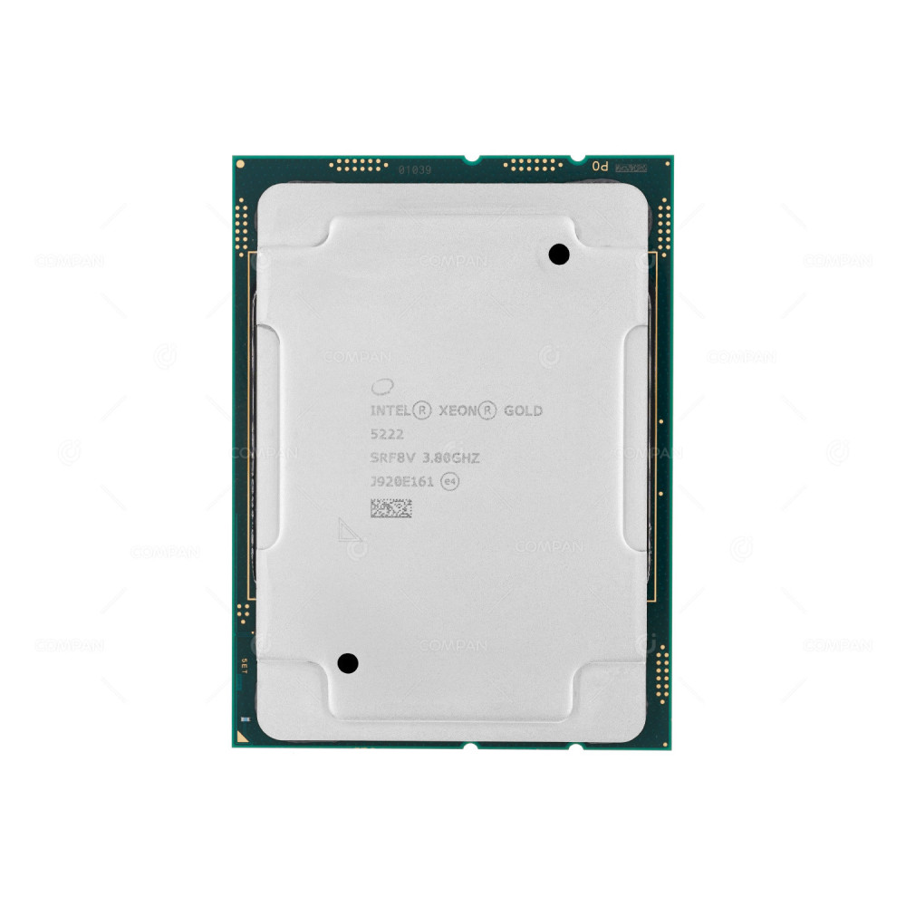 SRF8V INTEL XEON GOLD 5222 3.8GHZ / 4-CORE / 16.5MB CACHE / 105W / LGA3647