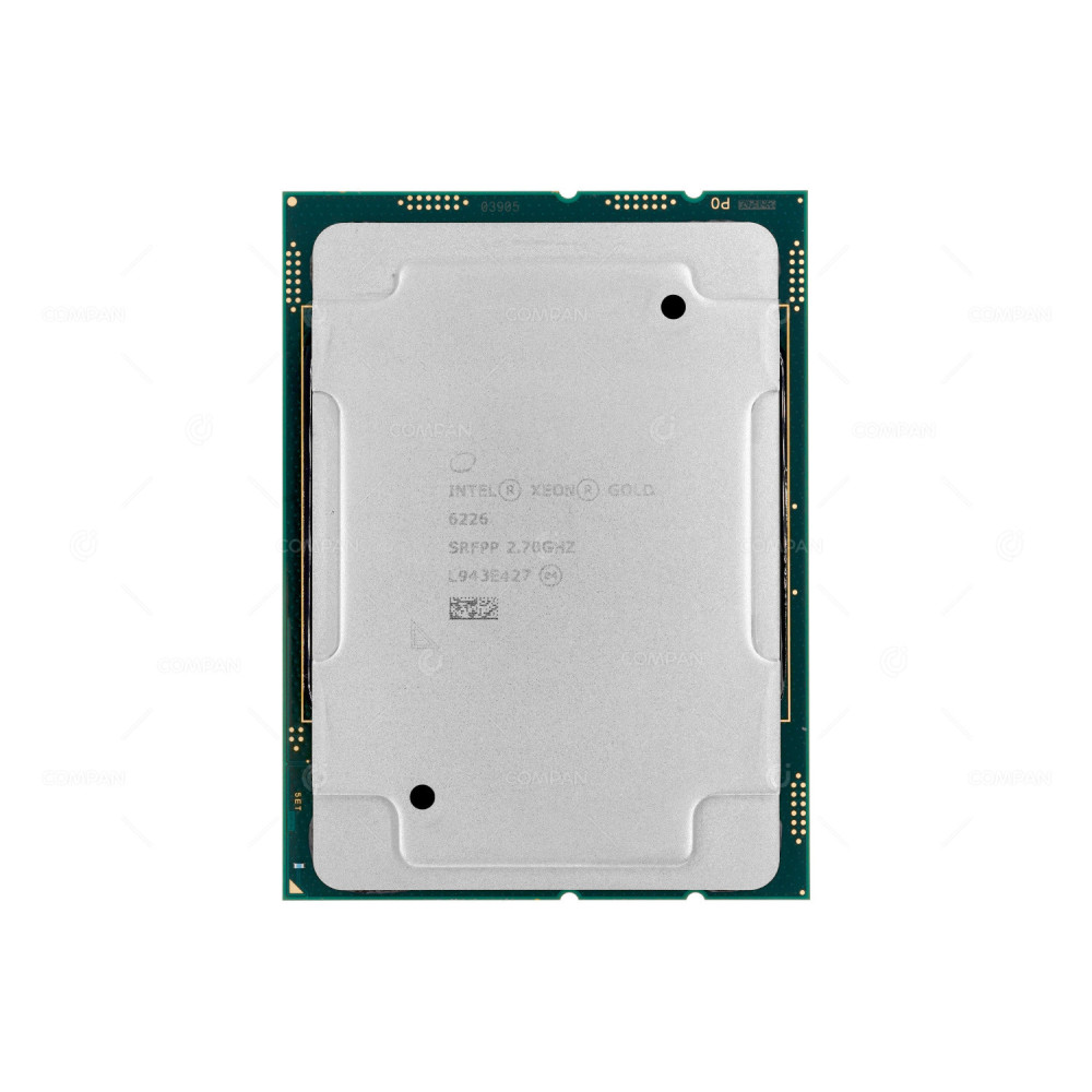 SRFPP INTEL XEON GOLD 6226 2.7GHZ 12-CORE 19.25MB CACHE 125W 3647