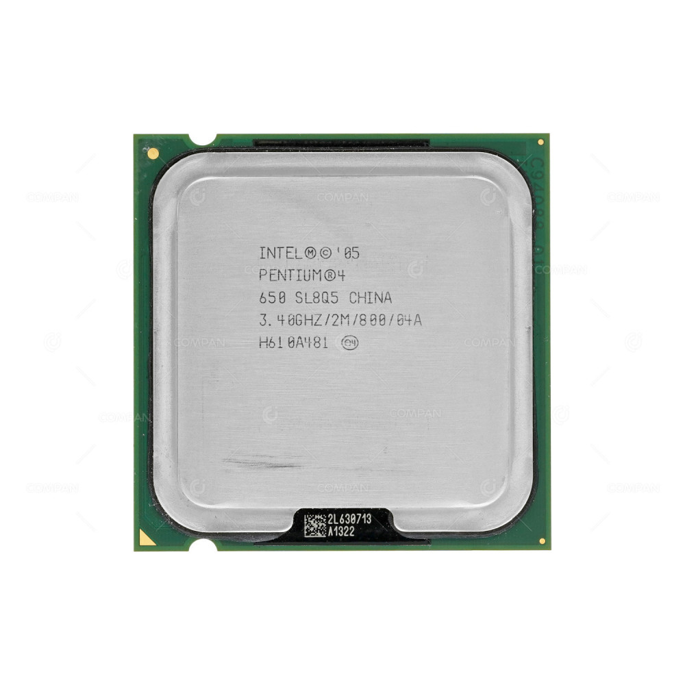 SL8Q5 INTEL PENTIUM 4 650 3.4GHZ 1CORE 2MB CACHE SOCKET LGA775 HH80547PG0962MM