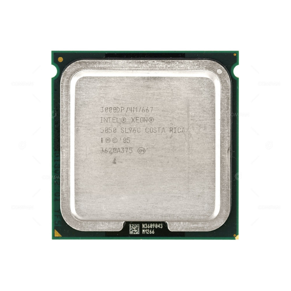 SL96C INTEL XEON 5050 3.00GHZ 2CORE 4MB CACHE 95W SOCKET LGA771 SL96C - -
