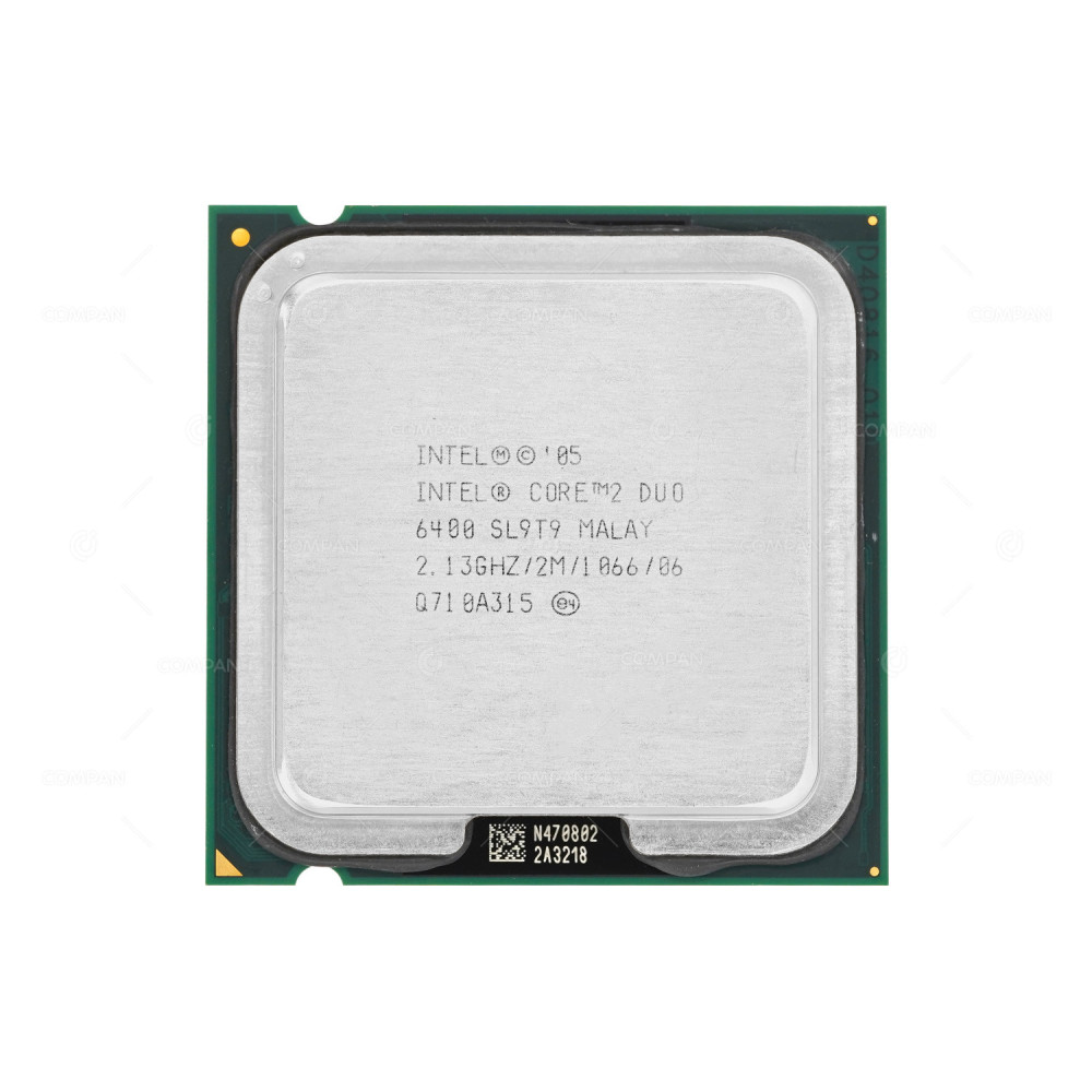 SL9T9 INTEL CORE 2 DUO E6400 2.13GHZ 2CORE 2MB L2 CACHE 65W SOCKET LGA775 -