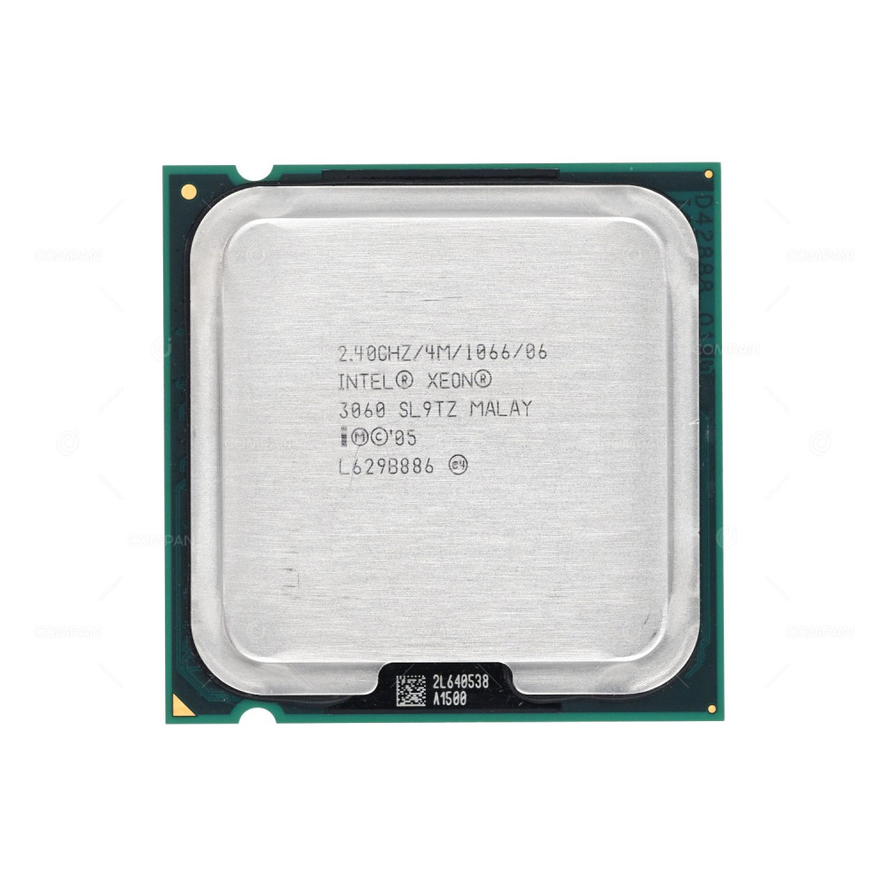 SL9TZ INTEL XEON 3060 2.40GHZ 2 CORE 4MB 1066MHZ 65W LGA775 L2 CACHE -