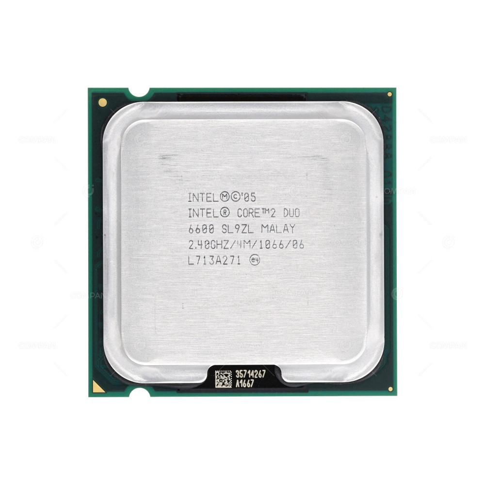 SL9ZL INTEL CORE 6600 2.40GHZ 2 CORE 4MB 65W LGA775 L2 CACHE -