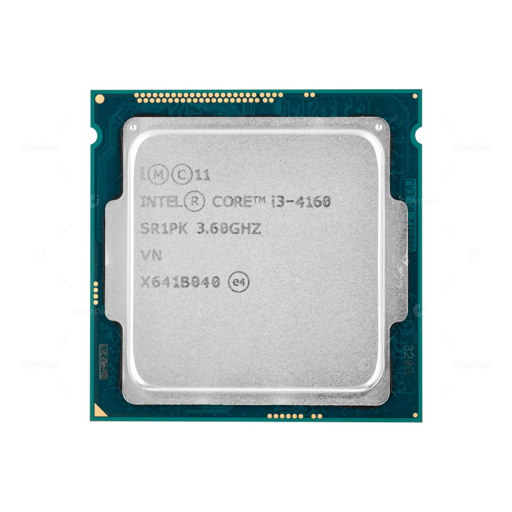 SR1PK INTEL CORE I3-4160 3.6GHZ 2CORE 3MB CACHE 54W SOCKET LGA1150 -
