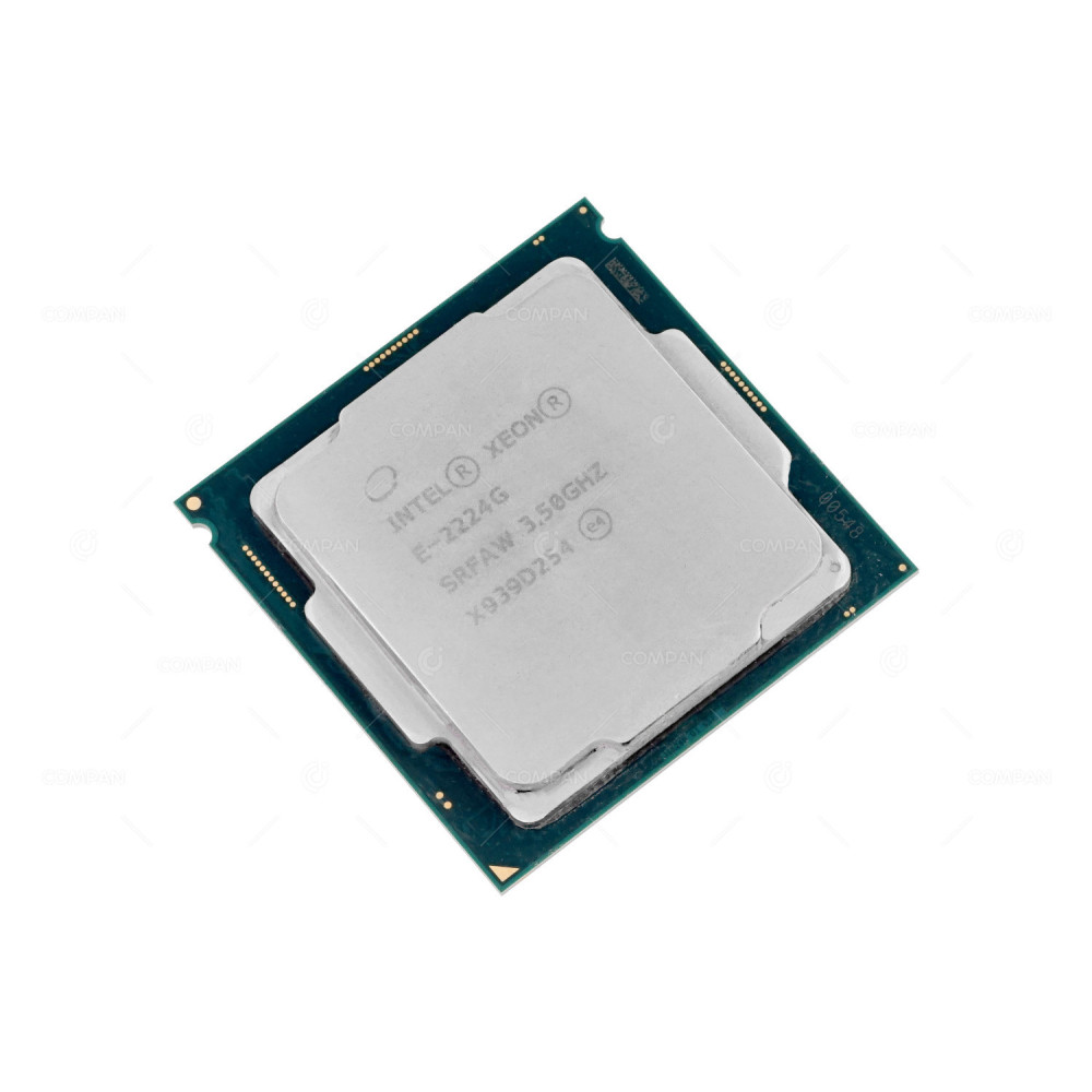SRFAW INTEL CPU E-2224G 3.5GHZ 4CORE 8MB 71W CACHE SOCKET LGA1151 -
