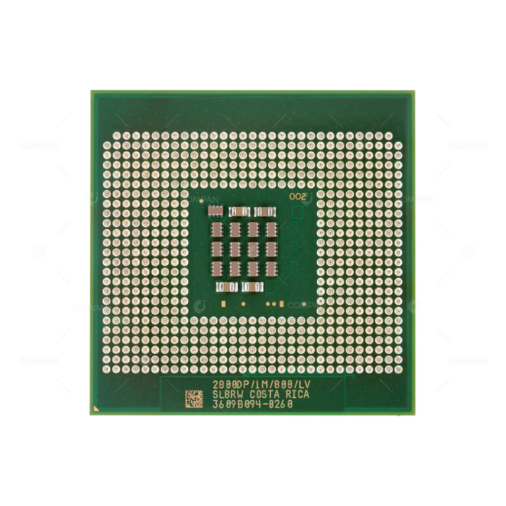 SL8RW  INTEL XEON 2.80GHZ 1 CORE 1MB L2 CACHE 103W TDP CPU SOCKET PGA 604