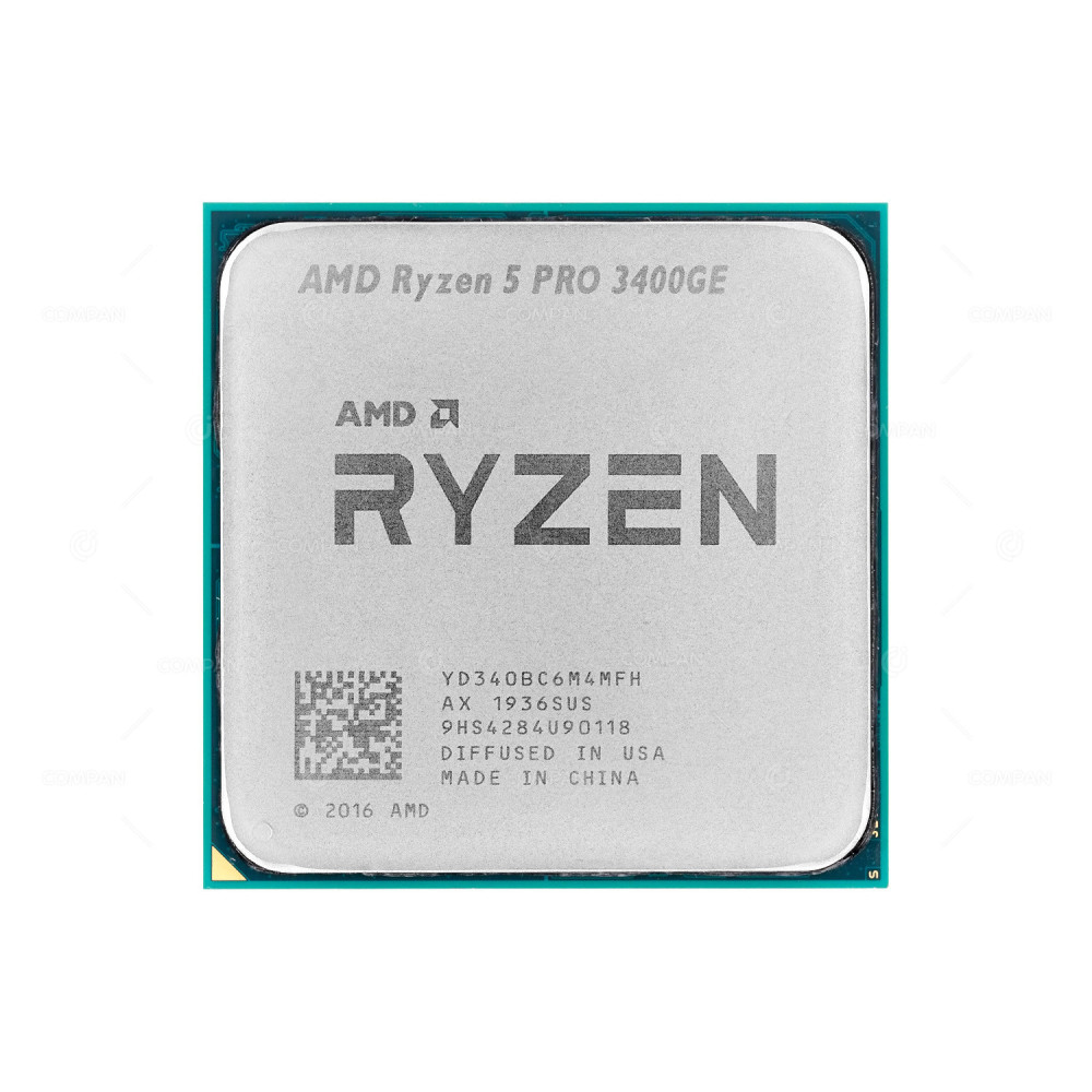 YD340BC6M4MFH  AMD RYZEN 5 PRO 3400GE 3.3GHZ 4CORE 4MB CACHE 35W SOCKET	AM4