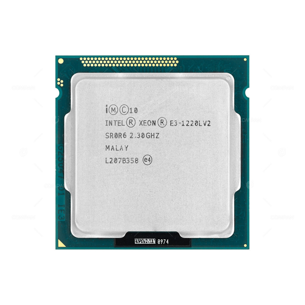 SR0R6  INTEL XEON E3-1220L V2 2.30GHZ 2CORE 3MB CACHE 17W SOCKET LGA1155