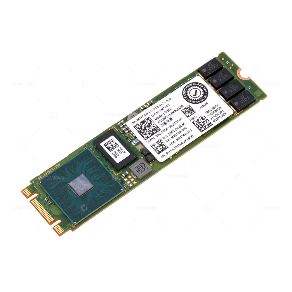 M7F5D  DELL 480GB 6G SATA M.2 2280 TLC SSD