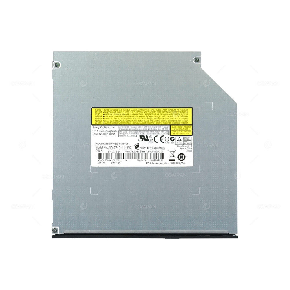 AD-7710H SONY OPTIARC CD-RW DVD-RW 12.7MM SLIMLINE 8X SATA -